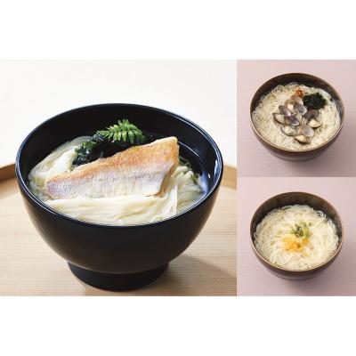 菊の井にゅうめん➕エルメス 潮の香にゅうめん（三種の海藻入り）｜菊乃井コラボ／シーベジタブル