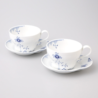 ブルーエレメンツ　カップ＆ソーサーペア