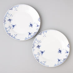 ブルーエレメンツ　プレート　19cmペア