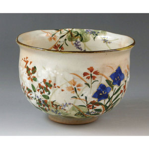 京焼・清水焼 俊山窯 花紀行 お茶呑茶碗（ぶどう） | 商品詳細