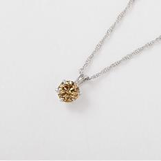 純プラチナ0．5ctダイヤペンダント