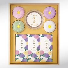 和華の雅　ミニ寸線香＆菊ローソクセット