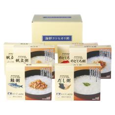 <タカシマヤ>レンジで海鮮こしひかり粥詰合せ TOT-40