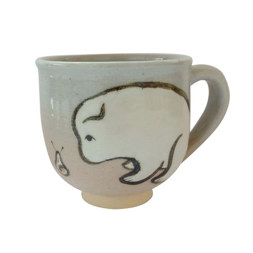 六兵衛窯　マグカップ　狗児