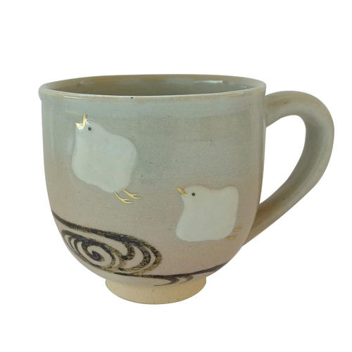 六兵衛窯　マグカップ　千鳥