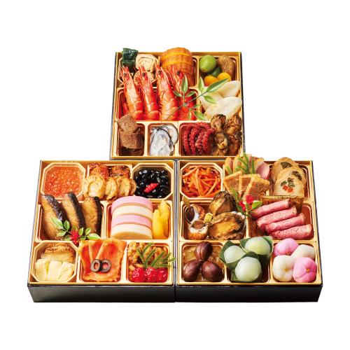 和・洋 三段重（E209）＜関東地域お届け＞342092