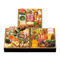 和・洋 三段重（E224）＜関東地域お届け＞342246