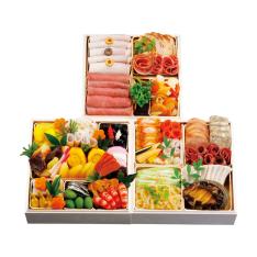 和・洋・中 三段重（E244）＜関東地域お届け＞342440