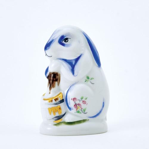 ミニ干支「卯（ウサギ／雄）」