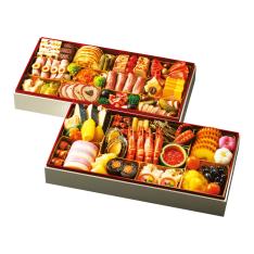 和・洋 二段重（E249）＜関東地域お届け＞342491