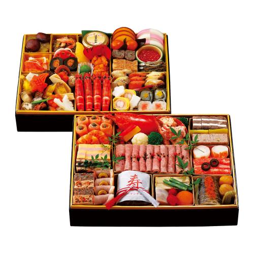 和・洋 二段重（E250）＜関東地域お届け＞342505