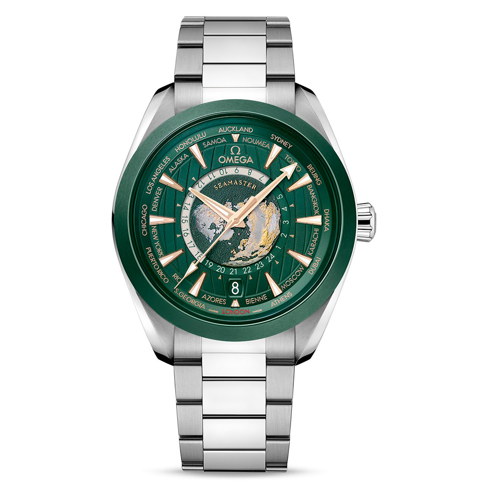 コーアクシャル マスター クロノメーター GMT ワールドタイマー 43MM