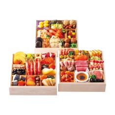 和・洋・中 三段重（E256）＜関東地域お届け＞342564