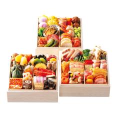 和・洋・中 三段重（E257）＜関東地域お届け＞342572