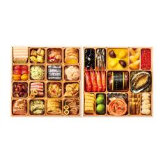 和・洋 二段重（E259）＜関東地域お届け＞342599