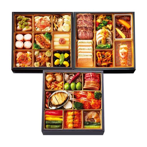 洋・中 三段重(E267)<関東地域お届け>342670