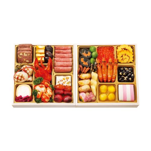 和・洋 二段重（E271）＜関東地域お届け＞342718