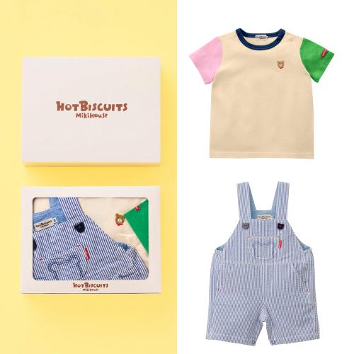 オーバーオール & Tシャツセット(BOX付き)
