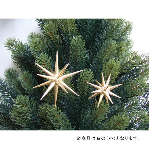 オーナメント金の星 立体 (小) ロット6個入