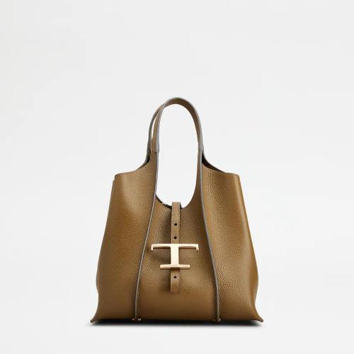 T タイムレス レザー ショッピング バッグ ミニ