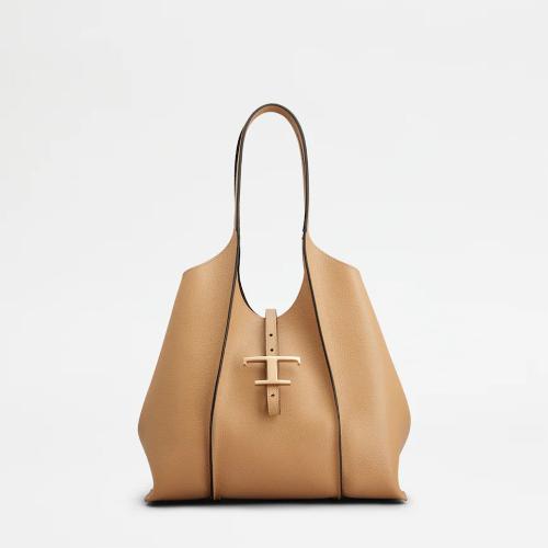 T タイムレス レザー ショッピング バッグ スモール