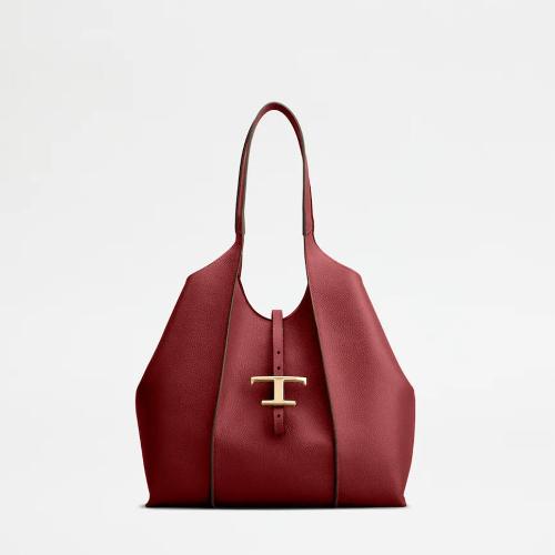 T タイムレス レザー ショッピング バッグ スモール