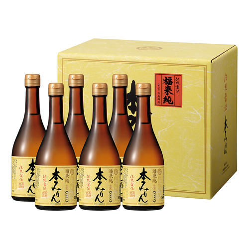 福来純伝統製法熟成本みりん6本セット