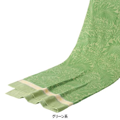 ラークスパー柄 タオルケット