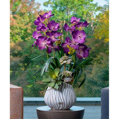 ☆ EMILIO ROBBA エミリオロバ 胡蝶蘭 造花 アートフラワー 花 中古】エミリオロバ EMILIO ROBBA フラワーアレンジメント
