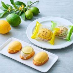 瀬戸内レモンケーキと青いレモンケーキ