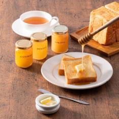 トーストを楽しむはちみつギフト（トリオ）