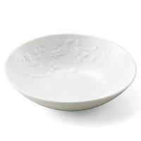〈ウェッジウッド〉ワイルド　ストロベリー　ホワイト　ボール　22cm