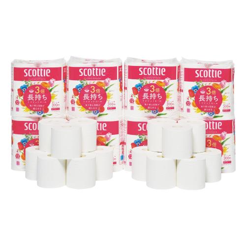 3倍長持ち 香り付 ダブルトイレットペーパー 48ロール