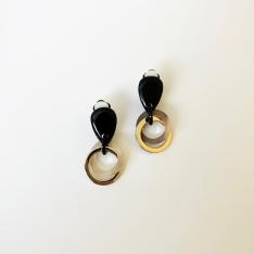 水牛イヤリング