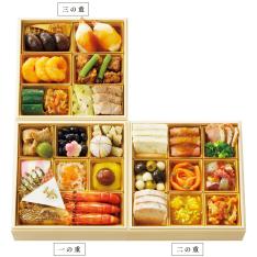 〈プリンスホテル〉和洋中おせち料理　三段重