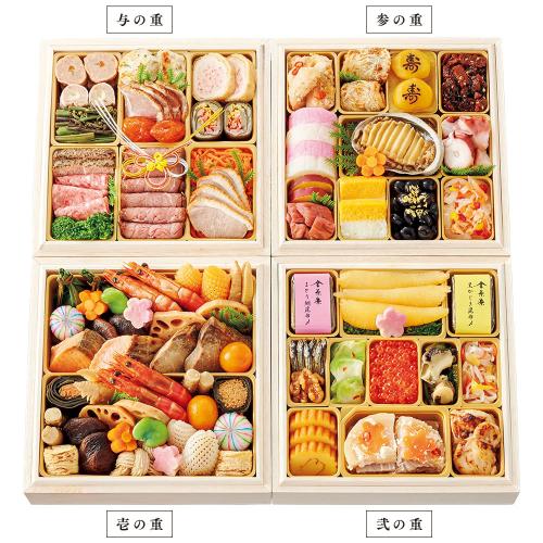 〈金茶寮〉おせち料理　与段重
