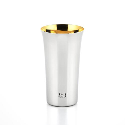 一口ビール　190ml（内面金メッキ仕上げ）