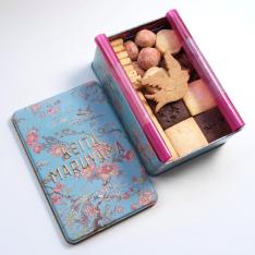 詰め合わせクッキー缶 <Oriental Flower >