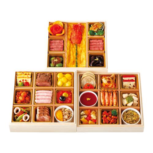 洋 三段重（E383）＜関東地域お届け＞343838