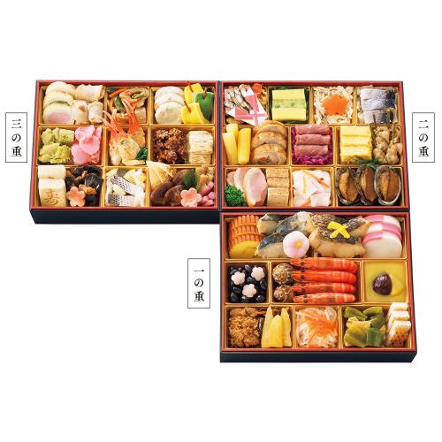 〈しょうざん〉しょうざん華錦（はなにしき）　三段重