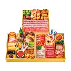 和・洋 三段重(E386)<関東地域お届け>343862