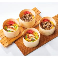〈鰻割烹 まえはら・肉料理 樹〉小分けわっぱ飯