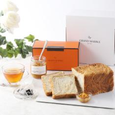 マーブルデニッシュ＆コンフィチュール＆紅茶セット