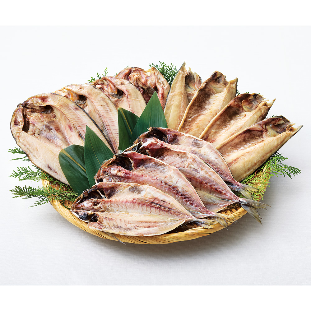 〈魚の北辰〉干物セット3種4枚