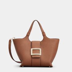 「ヴィヴ ショック」レザー ショッピング バッグ ミニ