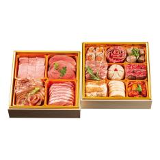 肉おせち 二段重（E398）＜関東地域お届け＞343986