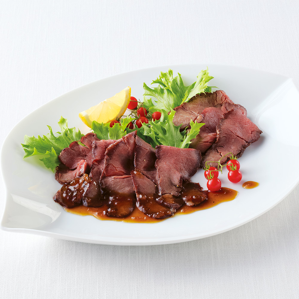 〈肉処 樹〉神戸ビーフ ローストビーフもも スライス