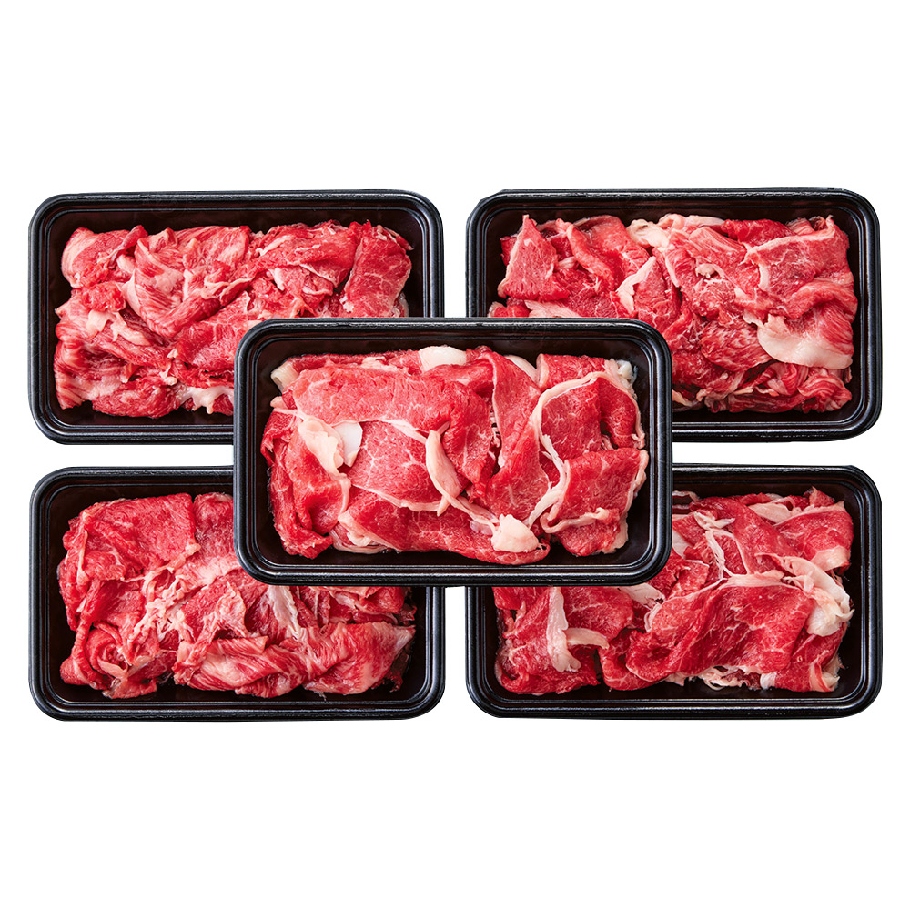 〈肉の堀川亭〉黒毛和牛切落し