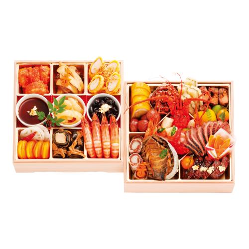 中華 二段重（E407）＜関東地域お届け＞344079