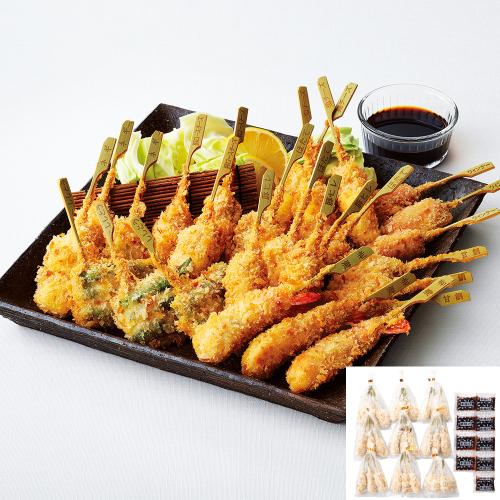 〈大阪・串重〉串揚げ27本詰合せ